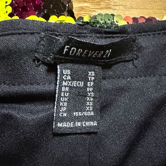 NWT sequin flares pants xs - Picture 6 of 11